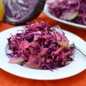 Eat Your Water apple coleslaw serving