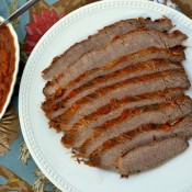 Never-Fail Brisket brisket and sauce
