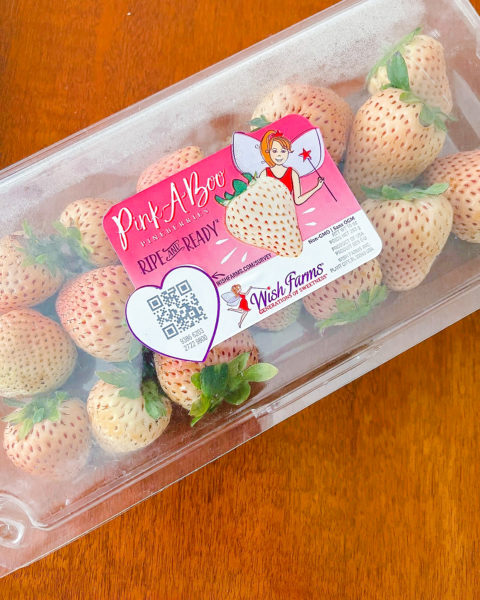 Package of Wish Farms Pineberries