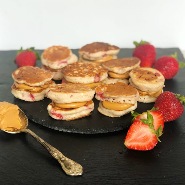 Strawberry Pancake Sandwiches
