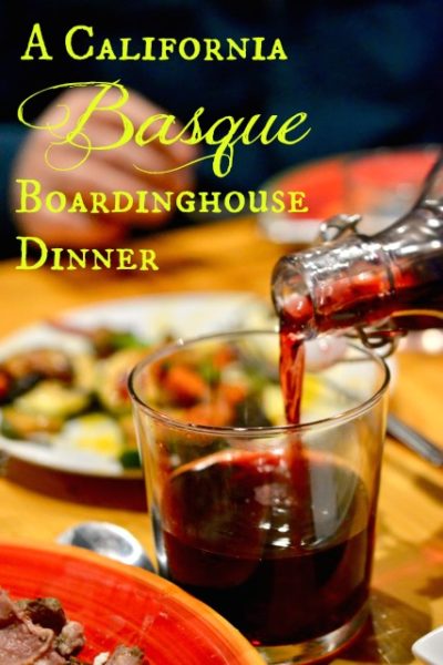 California Basque Boardinghouse Dinner