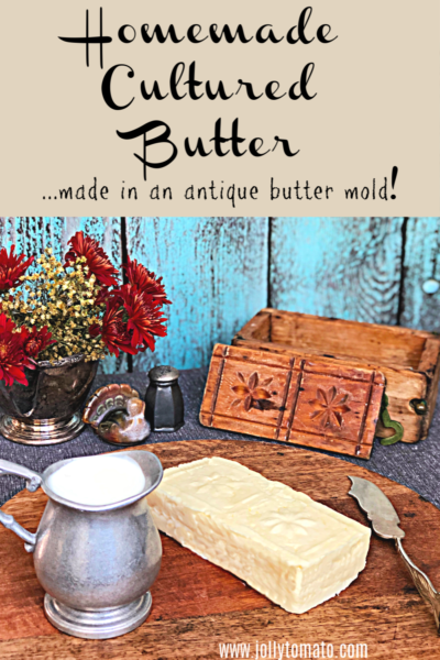Cultured butter