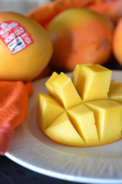 Cut mango