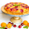 Apricot Cherry Upside Down Cake – Made in a Pressure Cooker/Air Fryer Apricot Cherry Upside Down Cake