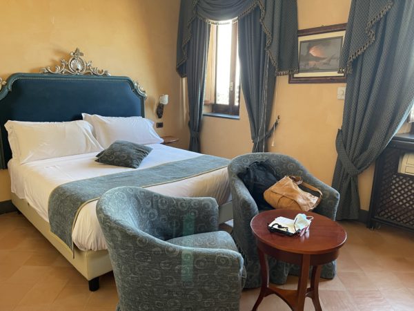 A room at the Hotel San Francesco Al Monte.