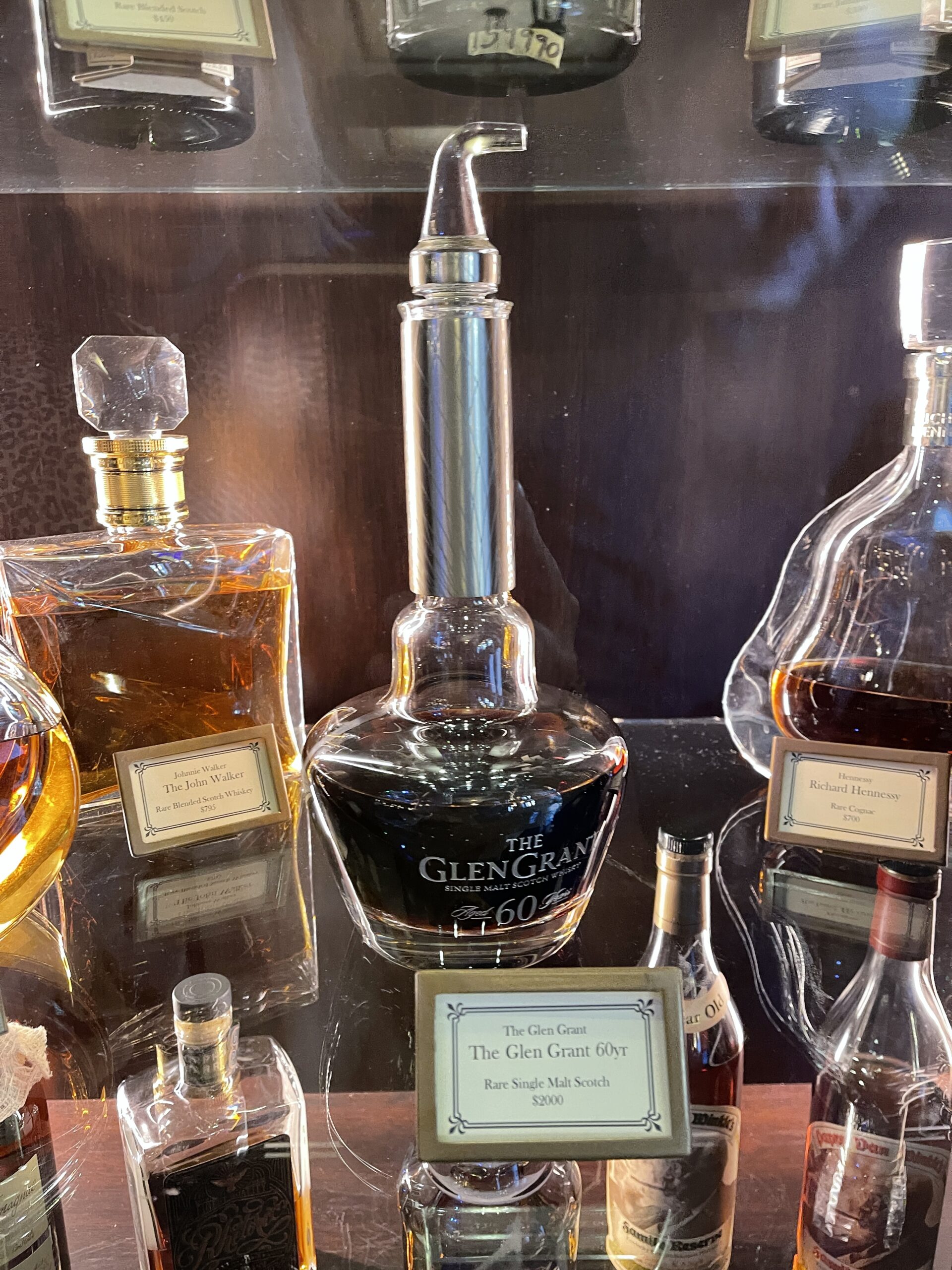 The Glen Grant 60-year Scotch.