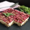 Rhubarb Cheesecake (No-Bake) Recipe rhubarb cheesecake