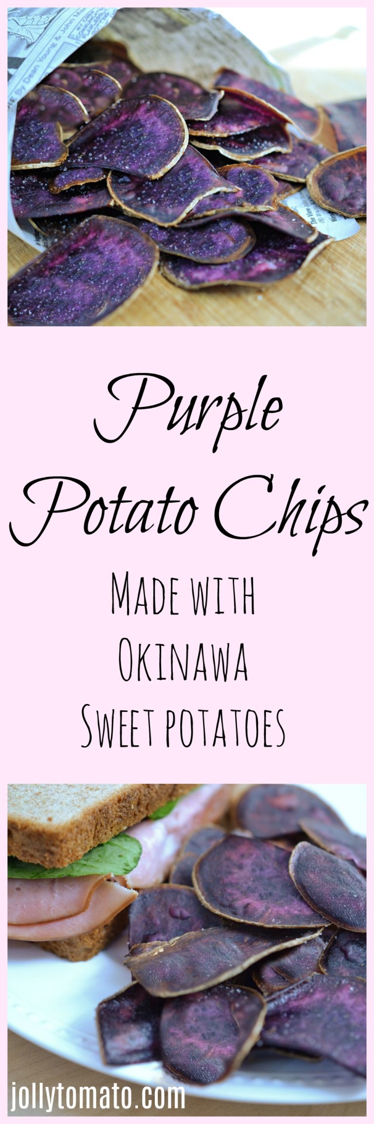 Purple Potato Chips - Jolly Tomato
