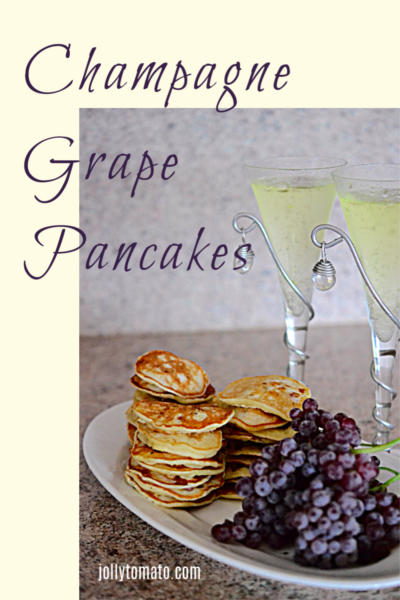 Champagne Grape Pancakes
