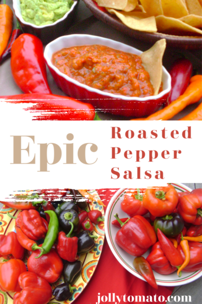 Epic Roasted Pepper Salsa