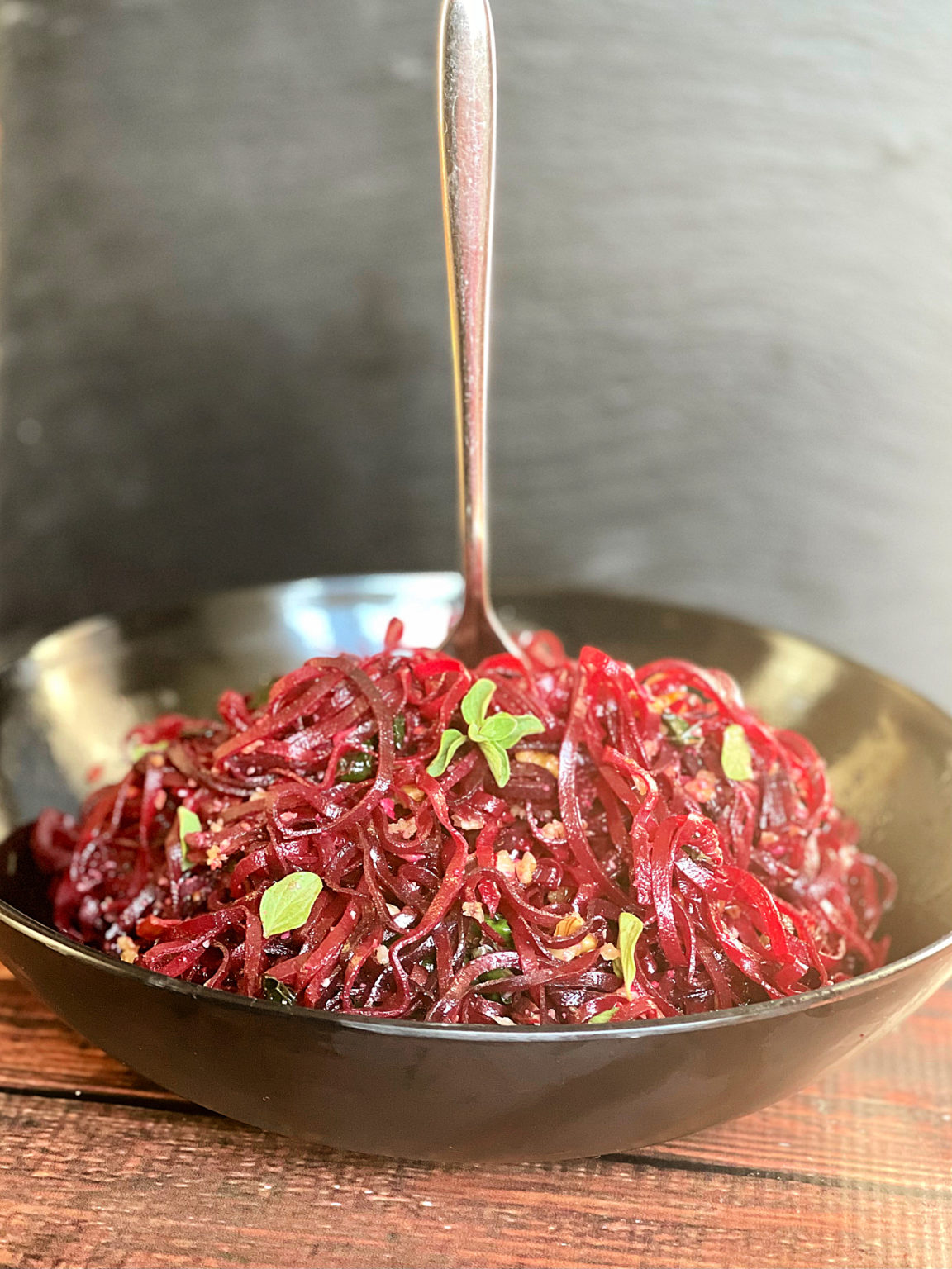 Easy Vegan Beet Noodles Recipe Jolly Tomato