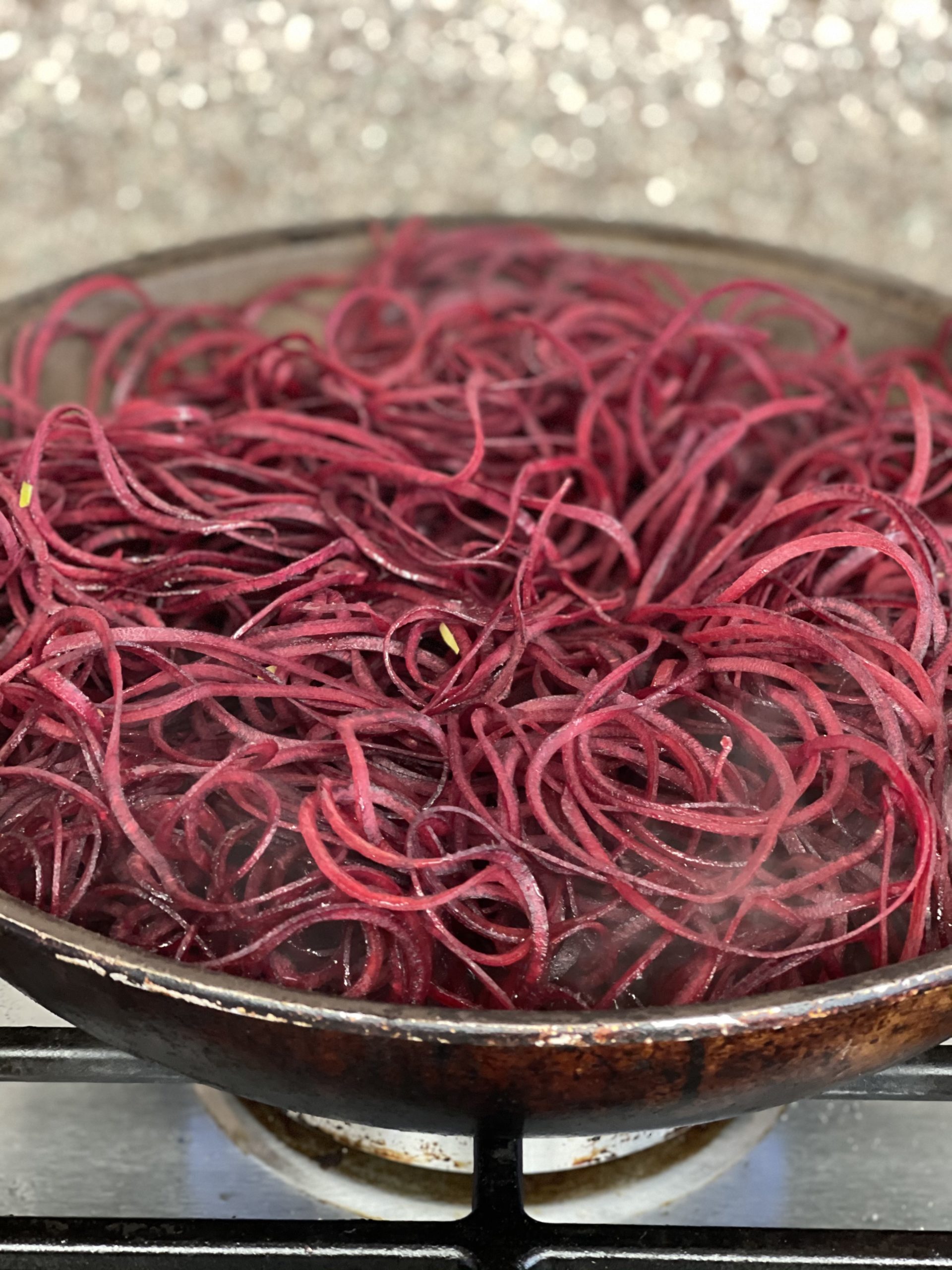 Easy Vegan Beet Noodles Recipe Jolly Tomato