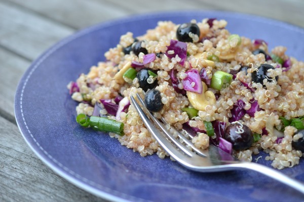 blueberry quinoa salad