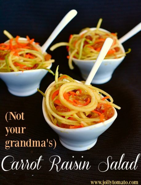 (Not your grandma's) Carrot-Raisin Salad