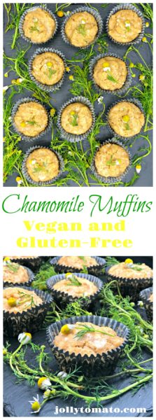 chamomile muffins