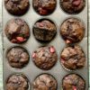 Chocolate Strawberry Sour Cream Muffins Recipe Chocolate Strawberry Sour Cream Muffins
