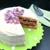 cranberry ginger parsnip cake
