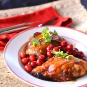 Cranberry Molasses Chicken