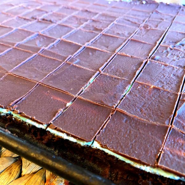 three layer mint brownies recipe