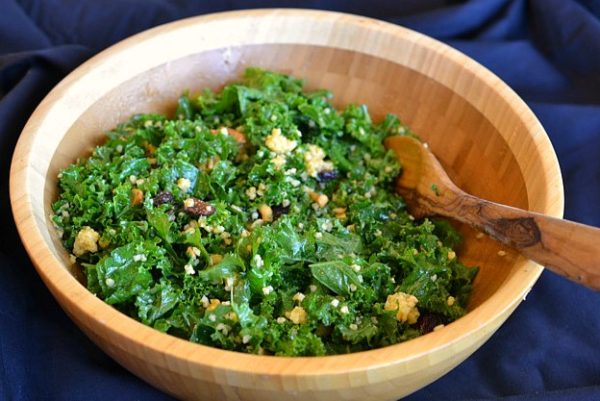 Fig Millet Kale Salad