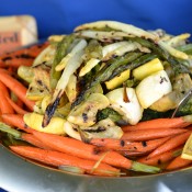 Grilled Cheese Challenge grilled veggies