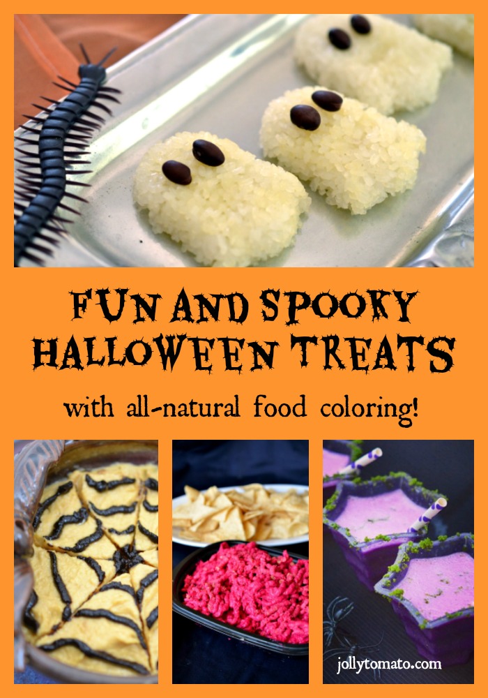 Halloween With Natural Food Coloring - Jolly Tomato