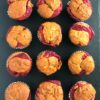 Holiday Cranberry Sweet Potato Muffins sweet potato muffins