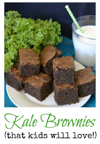 Kale brownies