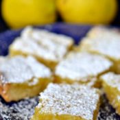 Lemony Lemon Bars for Lemony Snicket lemon bars