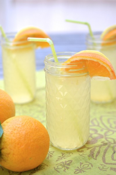 orange-ginger lemonade
