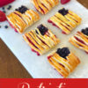 Patriotic Puff Pastry Flags Recipe Patriotic Puff Pastry Flags