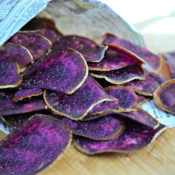 purple potato chips