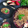 Rhubarb Strawberry Crisp Recipe rhubarb strawberry crisp