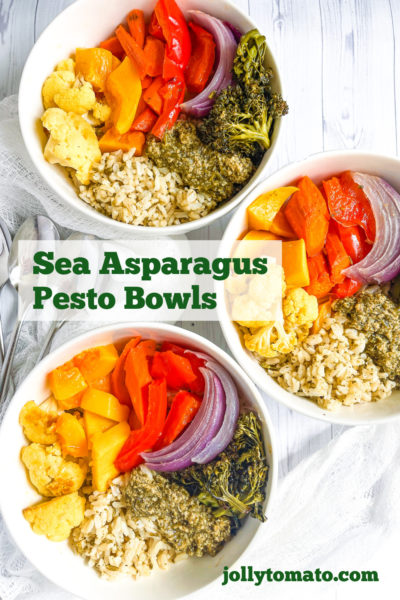 Sea Asparagus Pesto
