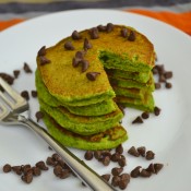 spinach mint pancakes