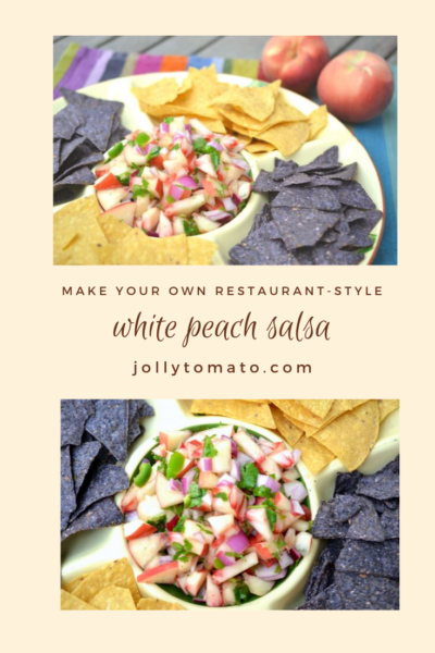 White Peach Salsa