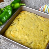 Celebrate Hatch Chile Season with Hatch Chile Cornbread Hatch chile cornbread